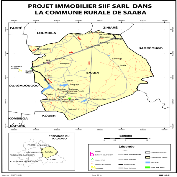 SIIF en partenariat avec la Mairie de Saaba